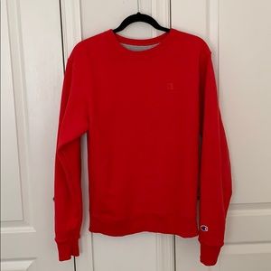 Champion Red Crewneck